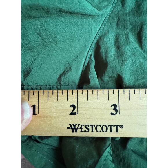 Free People Movement Green Blue Ruched Panty Athletic Running Shorts S Workout - Picture 6 of 7